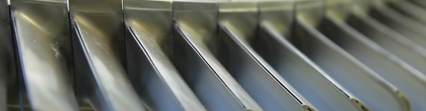 Blades and vanes for marine turbines