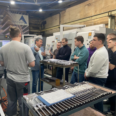 Students of the Ural Power Engineering Institute have visited our production shop